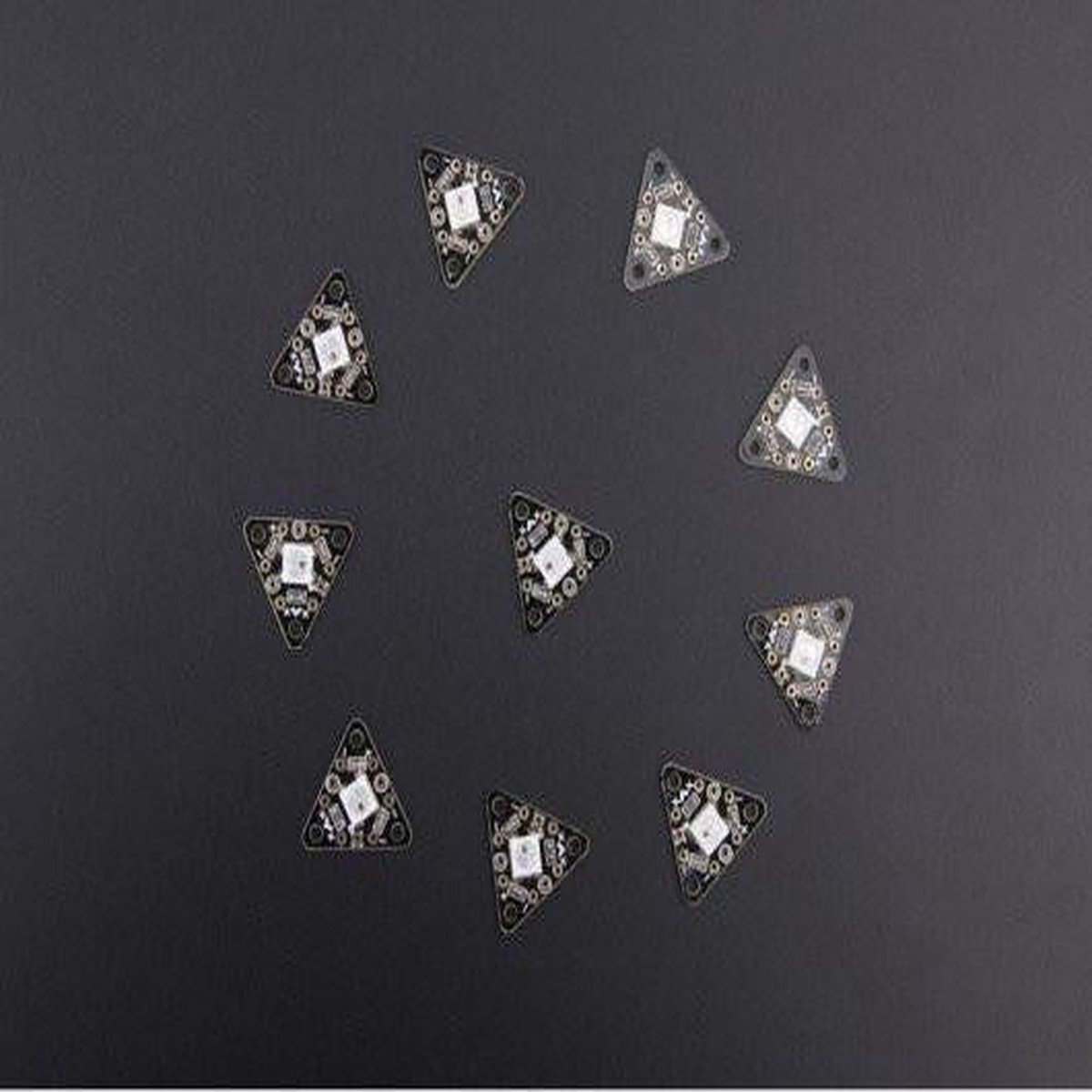 Triangle RGB LED Brick - WS2812B Breakout(10 PCs pack)