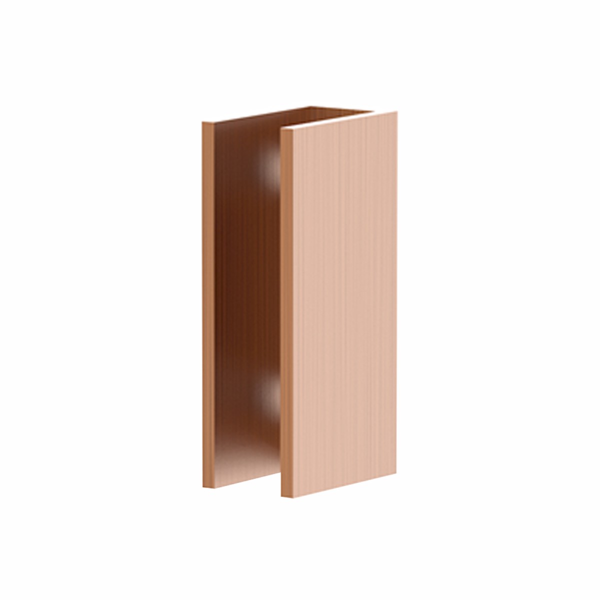 ADP Shower Screen Bracket Brushed Copper