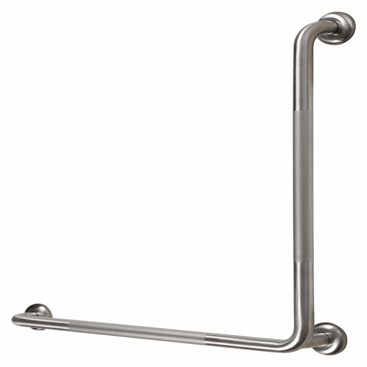 Metlam 90 Degree Peened Grab Rail In Satin Stainless Steel