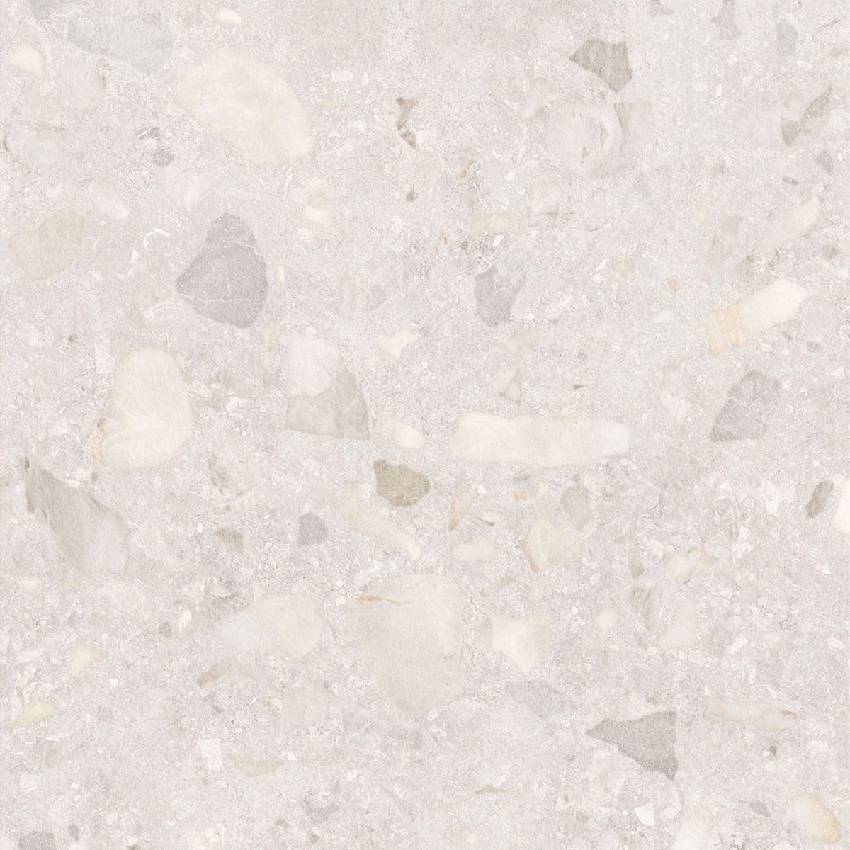 Tiles Pebble Terra White Matt P4 600 x 600mm