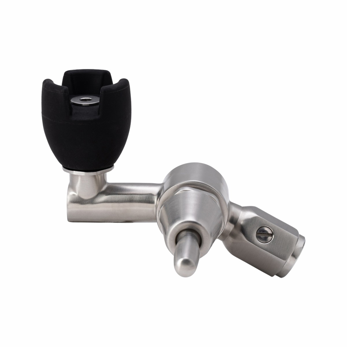 3monkeez Lever Handle 45 Degree Bubbler With Silicone Mouthguard