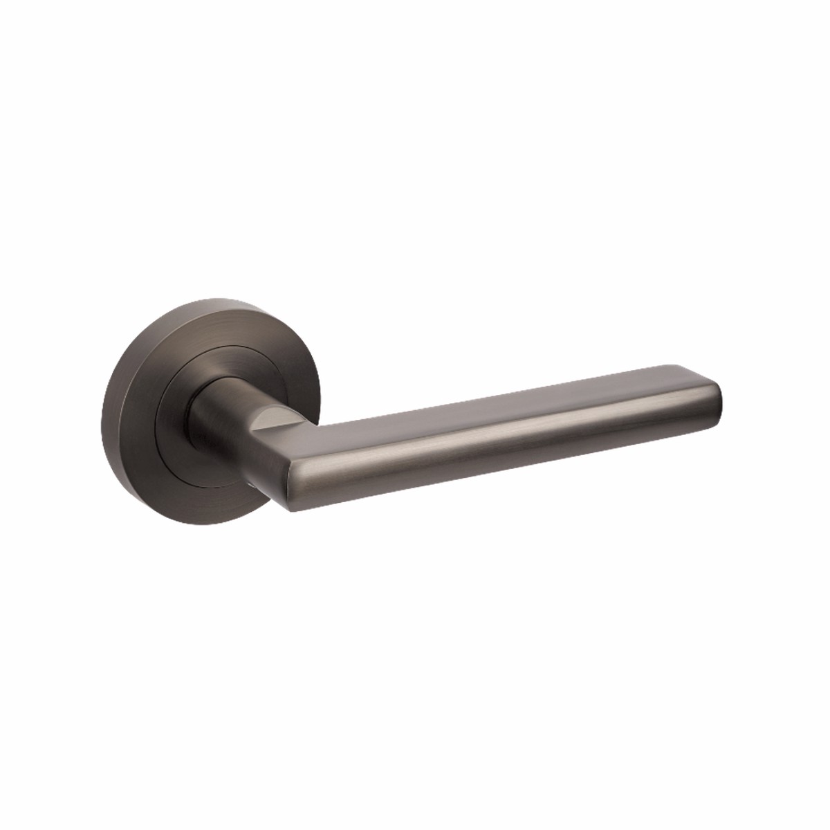 Zanda Epic Dummy Lever Set Door Handle Graphite Nickel