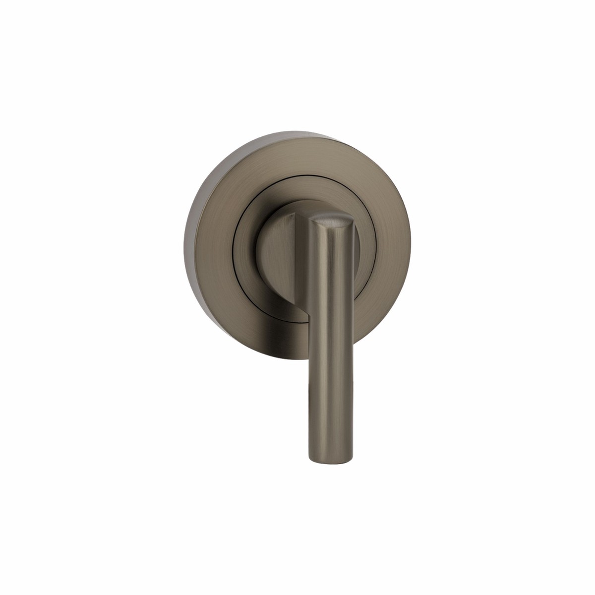 Zanda Round Escutcheon With Disabled Turn Graphite Nickel